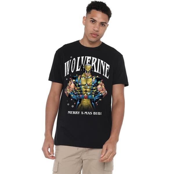 Wolverine Unisex Aikuisten Hyvää Joulua Bub! T-paita