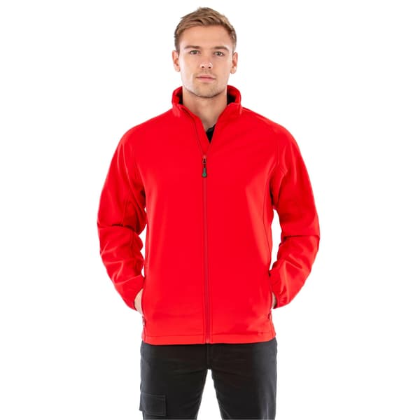 Result Genuine Recycled Mens Printable Soft Shell Jacket
