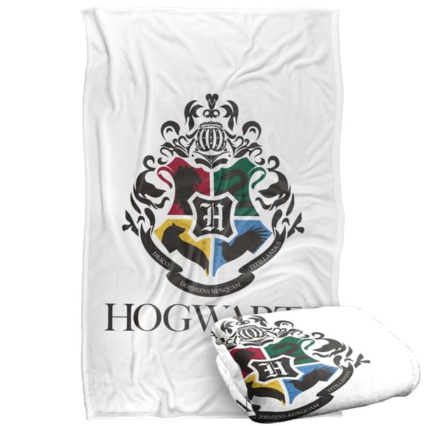 Harry Potter Hogwarts Crest Supersoft Blanket