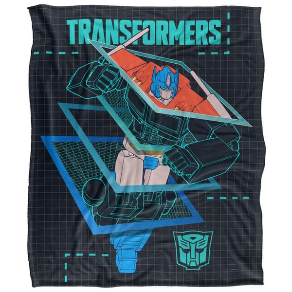 Transformers-kaavio Optimus Prime -peitto