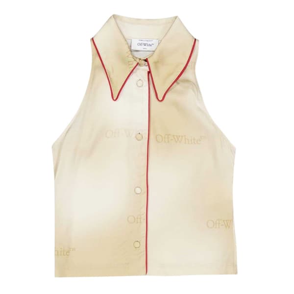 Off White Unisex Adult Regular Shirt