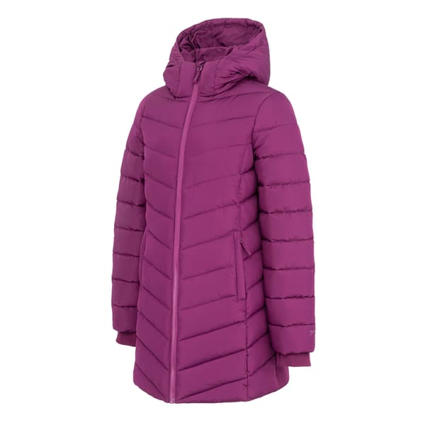 Slazenger Dam/Dam Polyester Vadderad Jacka Mellanlång
