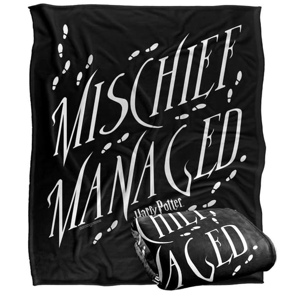 Harry Potter Mischief Managed Textfilt