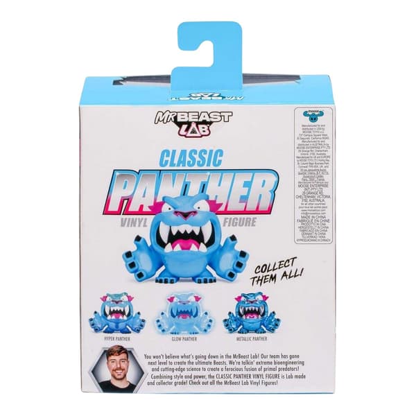 Mr Beast Lab Glow Panther Vinylfigur