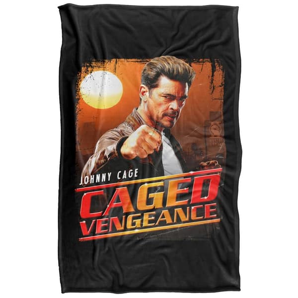 Mortal Kombat 2 Johnny Cage Caged Vengeance -viltti