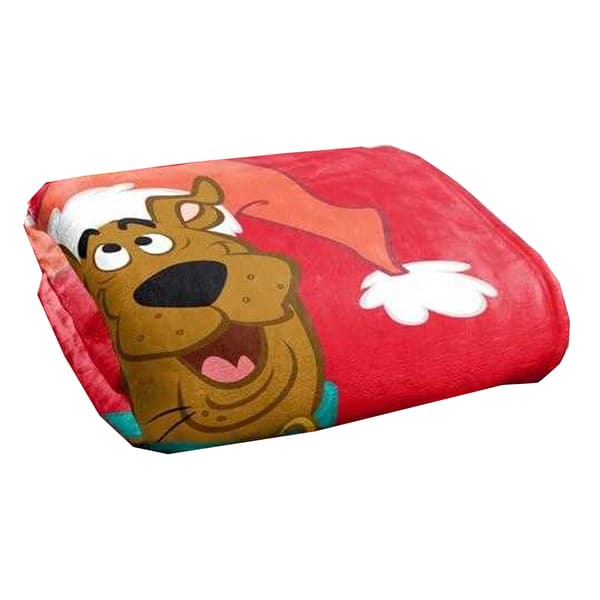 Scooby Doo Santa Hat Soft Touch Blanket