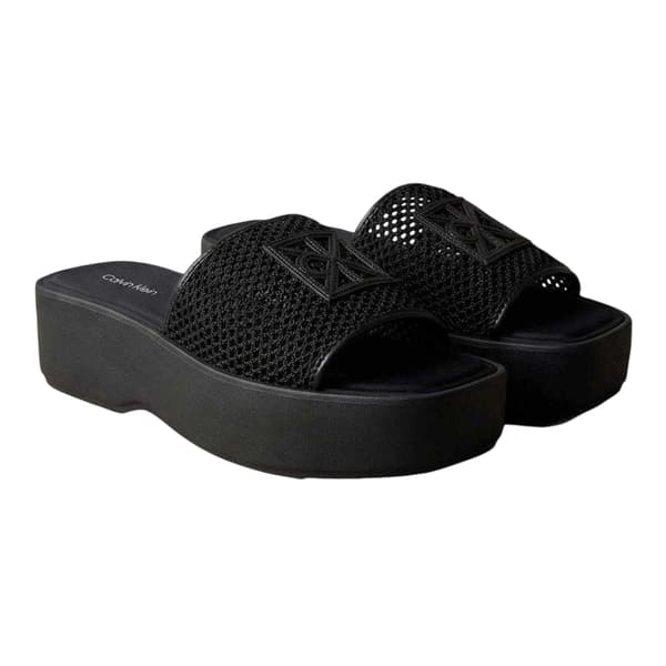Calvin Klein Mesh Flatform-sandaler för dam