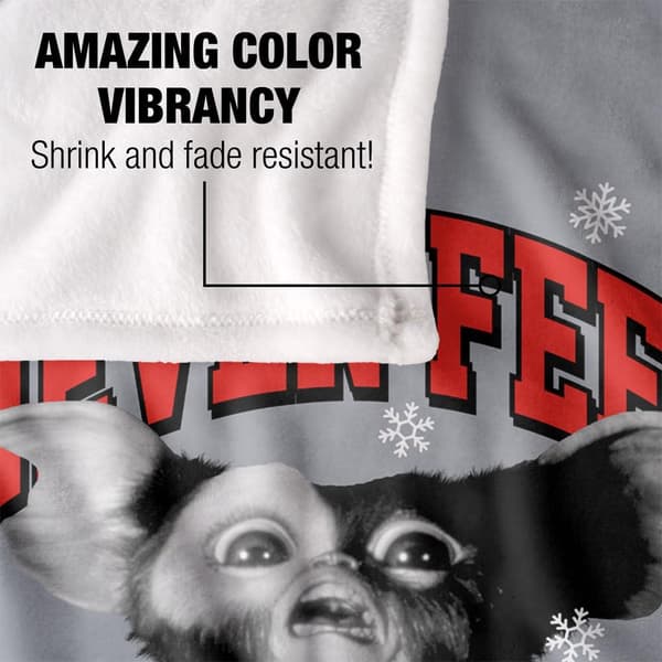 Gremlins Gizmo Never Feed After Midnight Blanket