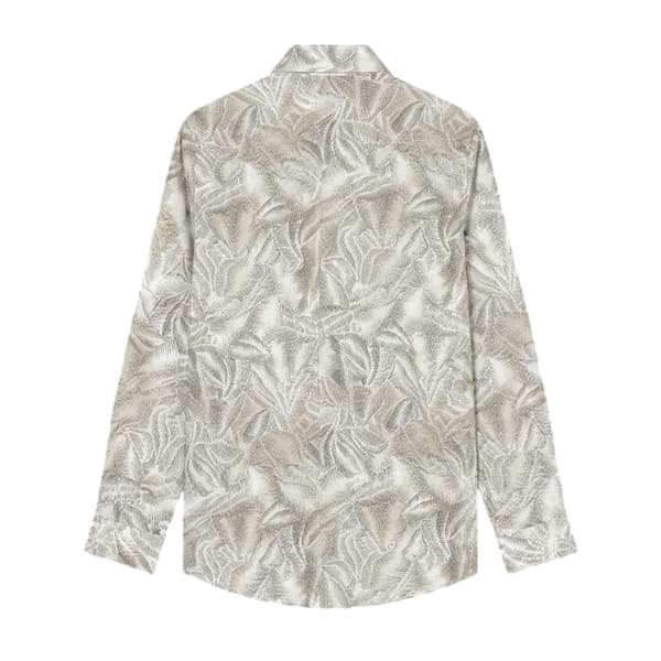 Armani Exchange Herrskjorta med palmtryck