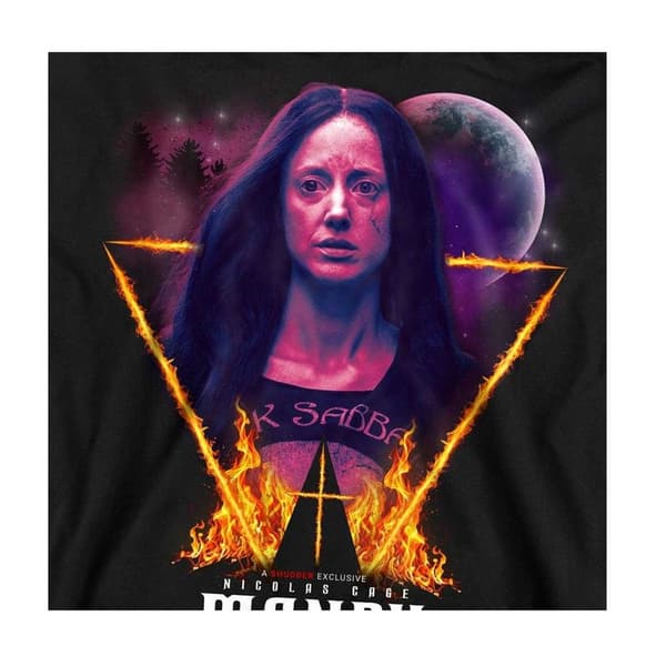 Mandy Unisex Vuxen Burning Triangle Sweatshirt