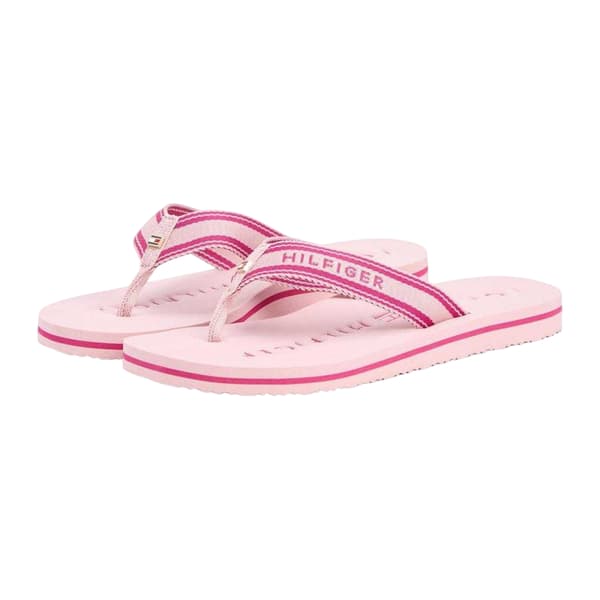 Tommy Hilfiger Womens/Ladies Web Flat Flip Flops