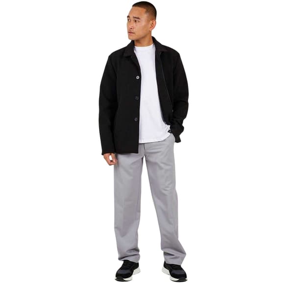 Brave Soul Mens Plain Overcoat