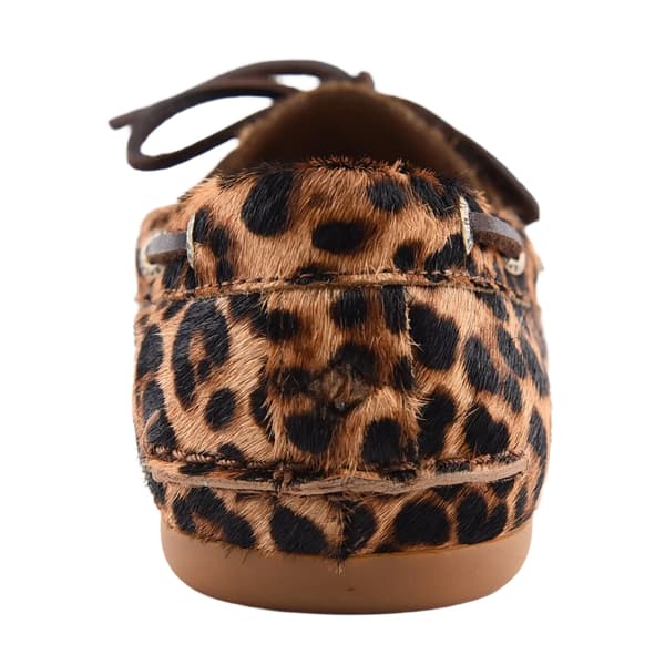 Sperry Dam Leopardmönstrade Båtskor