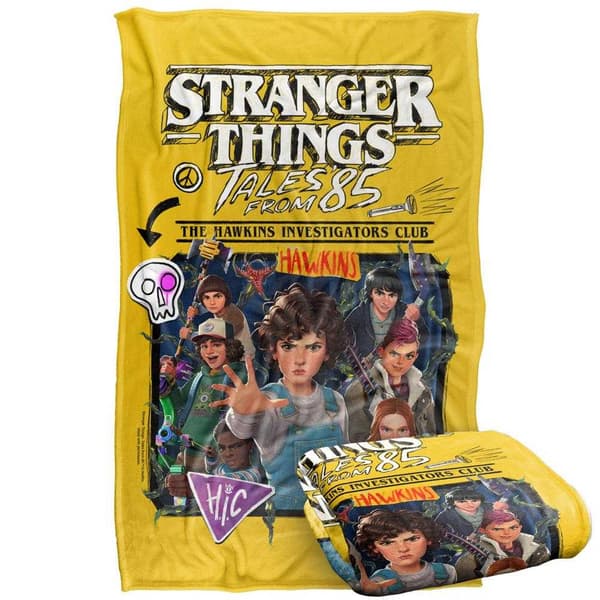 Stranger Things: Tales from ´85 Group Poster Soft Touch Blanket