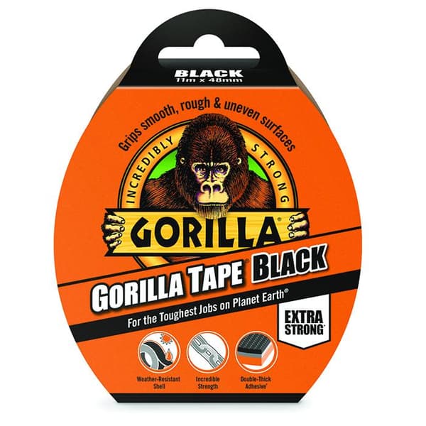 Gorilla Teippi Musta 48mm x 11m