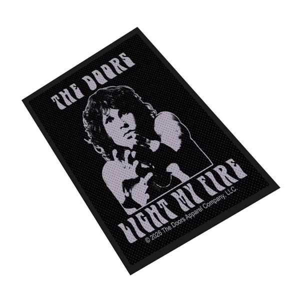 The Doors Light My Fire Woven Patch