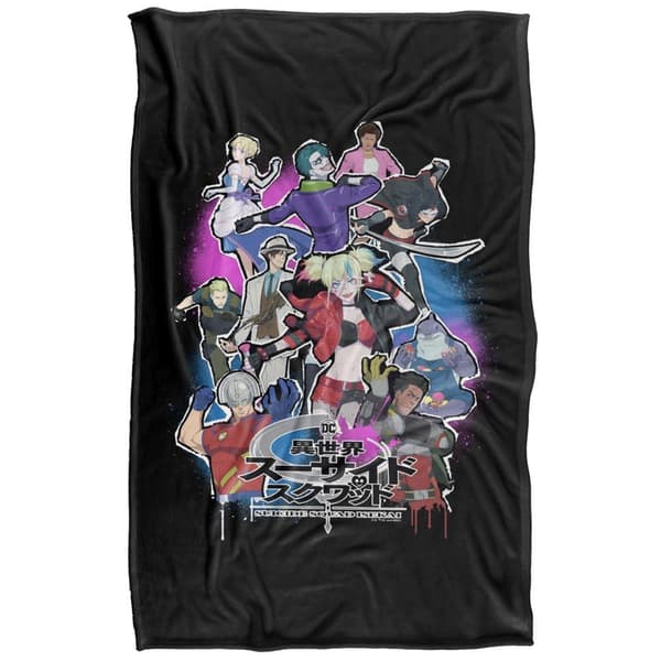 Suicide Squad Isekai Poster Supersoft Blanket