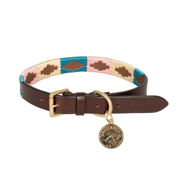 Benji & Flo Sublime Polo Leather Dog Collar