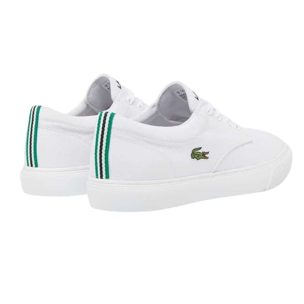 Lacoste Herr Canvas Grip Platta Träningsskor