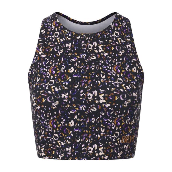 Biba Dam/Kvinnor Move Leopard Croppad Linne