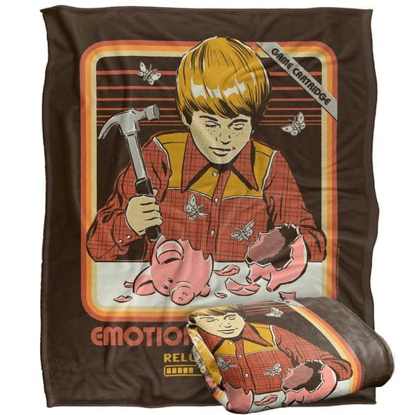 Steven Rhodes Emotionally Empty Soft Touch Blanket