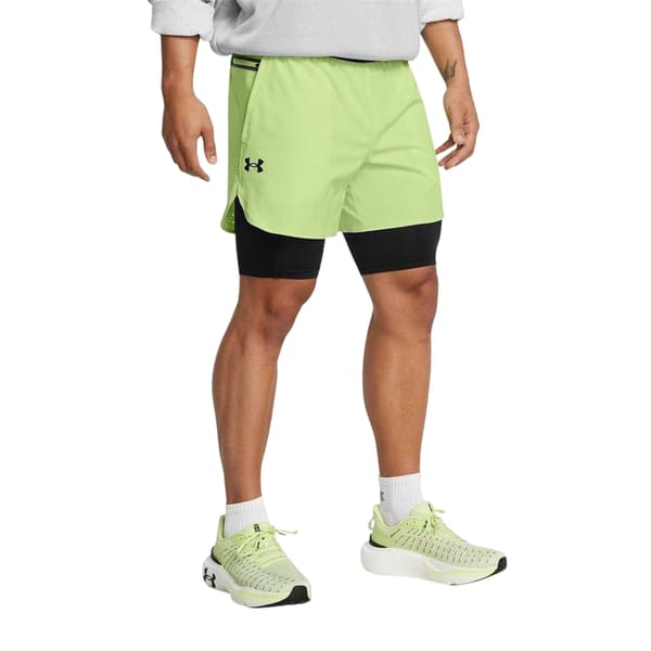 Under Armour Herr Peak Woven 2-i-1 Löparshorts