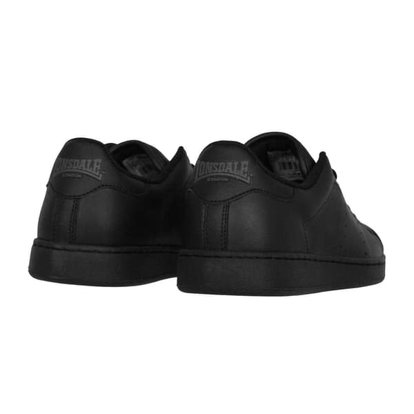 Lonsdale Mens Leather Flat Trainers