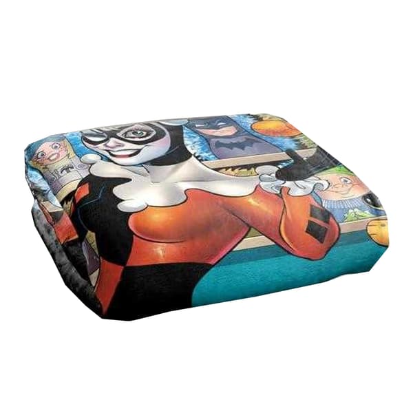 Batman Harley Quinn Carnival Blanket