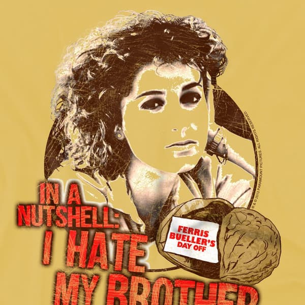 Ferris Bueller´s Day Off Miesten Nutshell T-paita