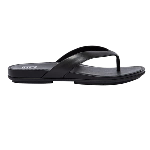 FitFlop Dam Gracie Läder Platta Flip Flops
