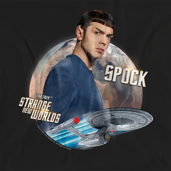 Star Trek Dam/Kvinnor Spock T-shirt