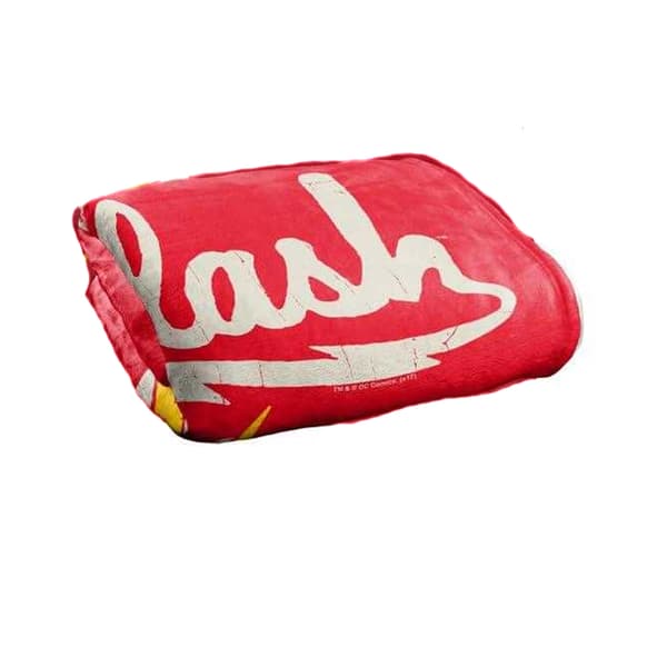 The Flash Old School Soft Touch Blanket