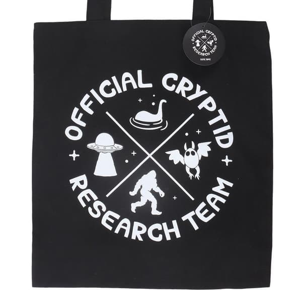 Something Different Cryptid Research Team Polycotton Tote Bag