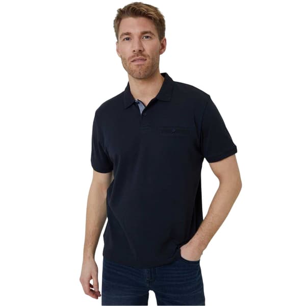 Threadbare Mens Regular Rolled Short Sleeves Polo Shirt
