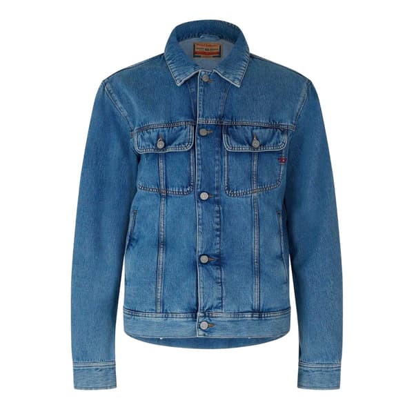 Diesel Mens Barcy Denim Jacket