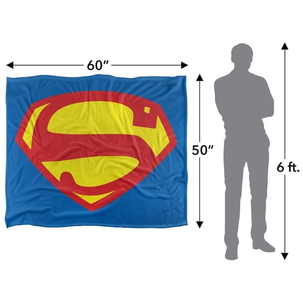 Superman 1948 Shield Blanket