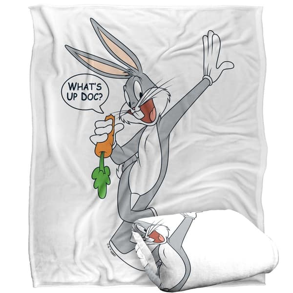 Looney Tunes Bugs Bunny What´s Up Doc Soft Touch Blanket