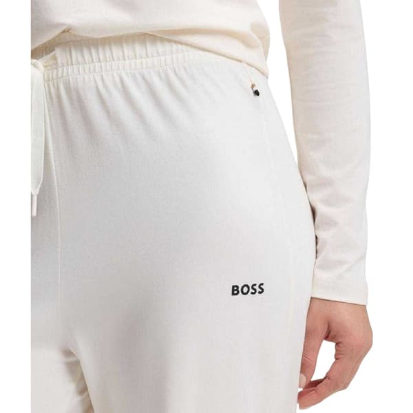 Boss Pyjamabyxor i bomull med logotyp för damer