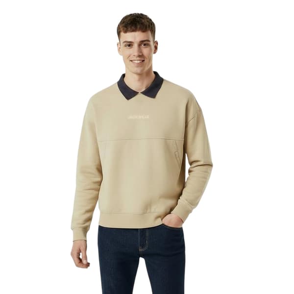 Jack Wills Mens Collared Regular Sweatshirt