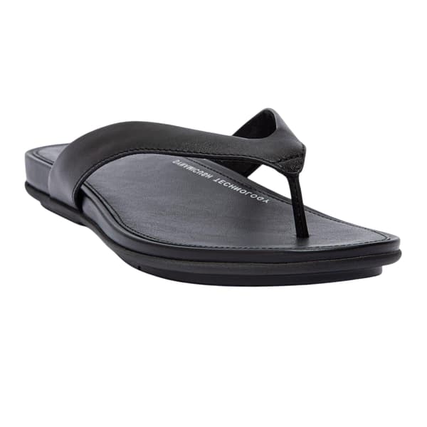 FitFlop Dam Gracie Läder Platta Flip Flops