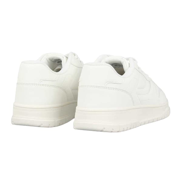 Fabric Mens Lace Up Flat Trainers