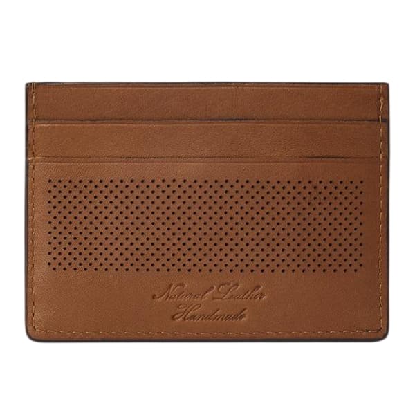 Osprey Arthur Perforated Leather Card Holder