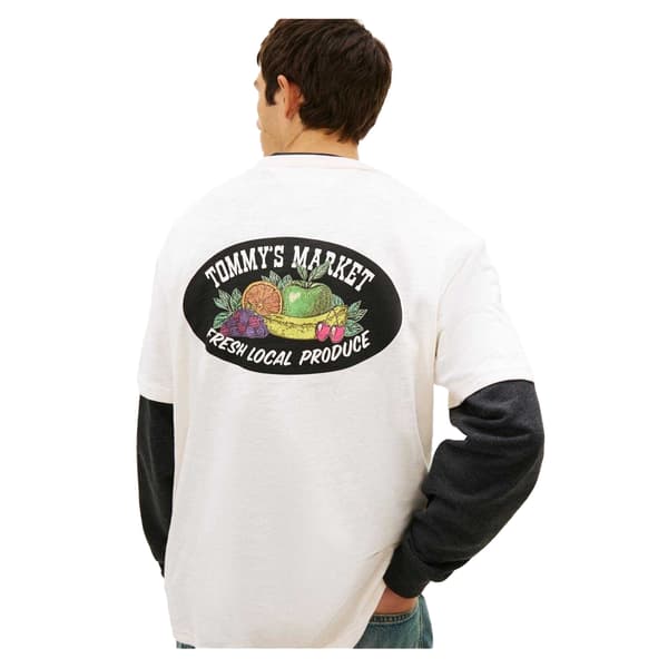Tommy Jeans Miesten Fruit Regular T-paita