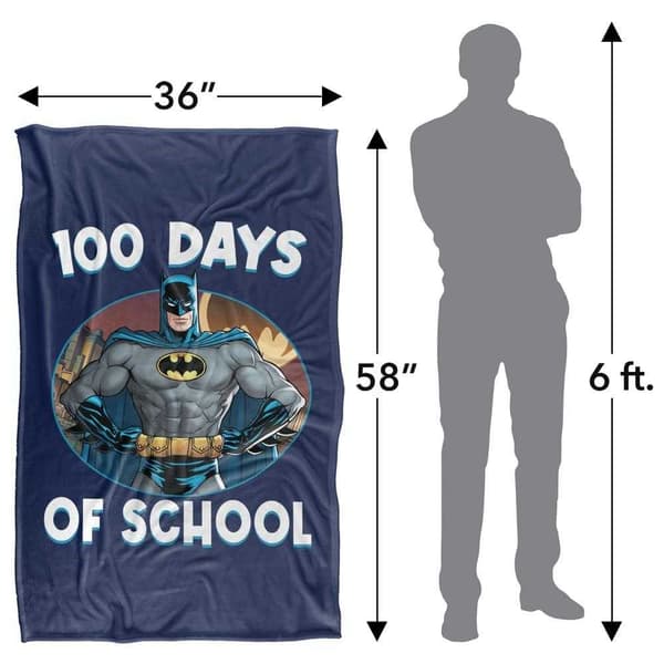 Batman 100 koulupäivän peitto