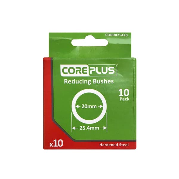 Coreplus Reducing Ring 25.4mm To 20mm Pack Of 10