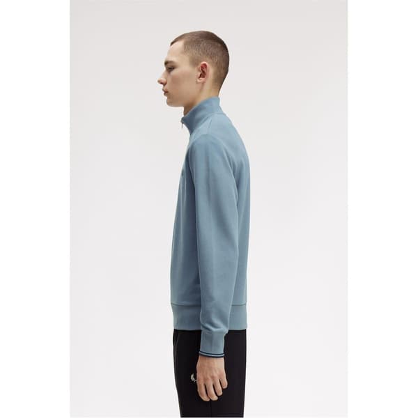 Fred Perry Herr Logo Half Zip Tröja