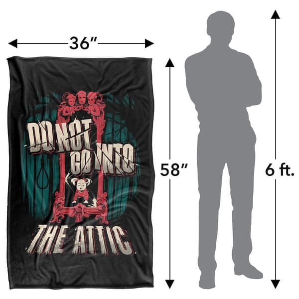 The Conjuring Last Rites Don´T Go Into The Attic Soft Touch Blanket
