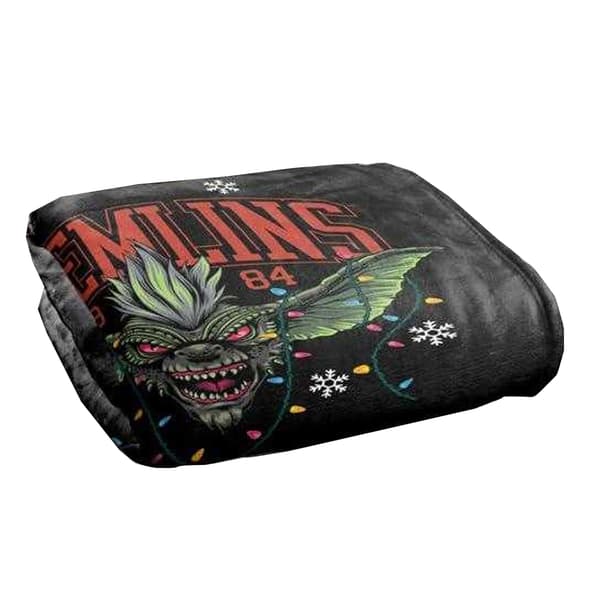 Gremlins 1984 Christmas Lights Blanket
