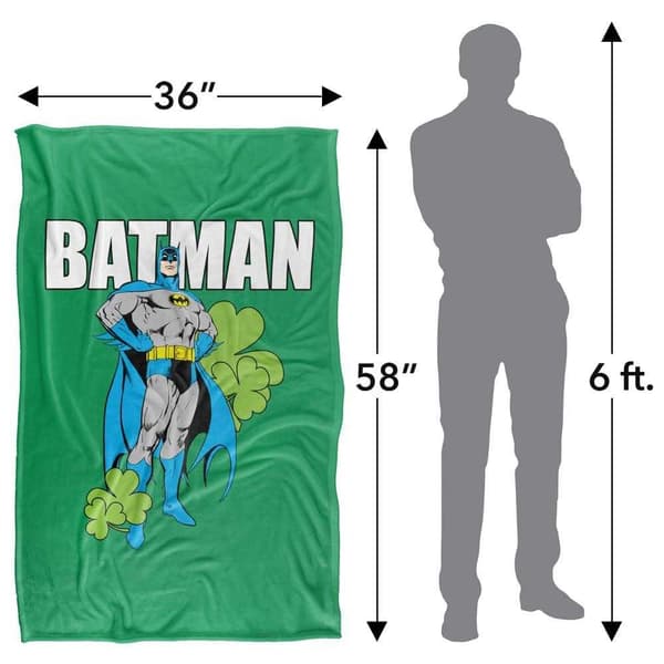 Batman Shamrock Soft Touch Blanket