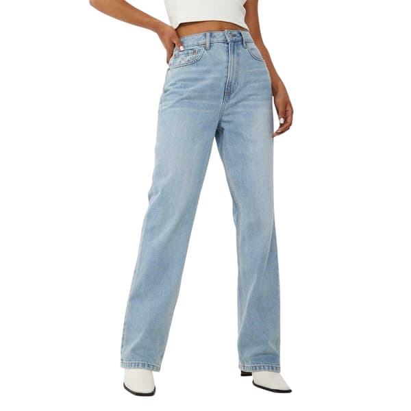 Jack Wills Dam Hailey Högmidjade Jeans i Denim